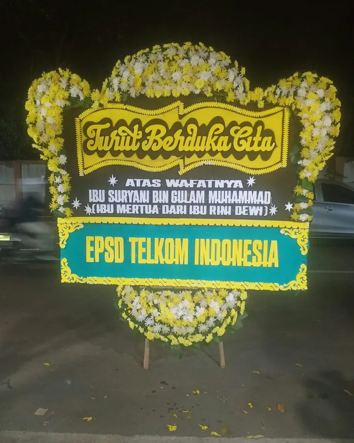 Papan Duka Cita Hitam